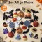 Buttons Galore and More Halloween Super Value Pack 50 Piece Assortments of Novelty Buttons for Sewing and Crafts
